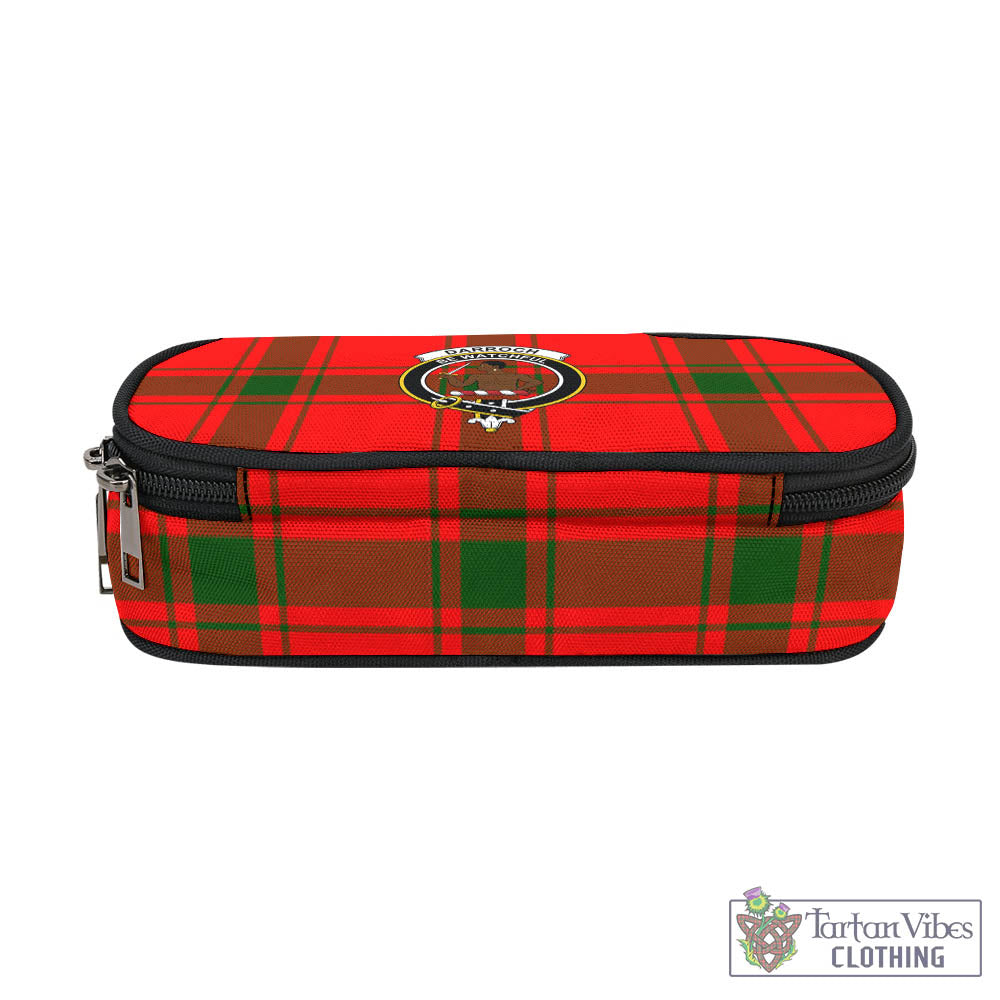 Darroch Tartan Pen and Pencil Case with Family Crest - Tartan Vibes Clothing
