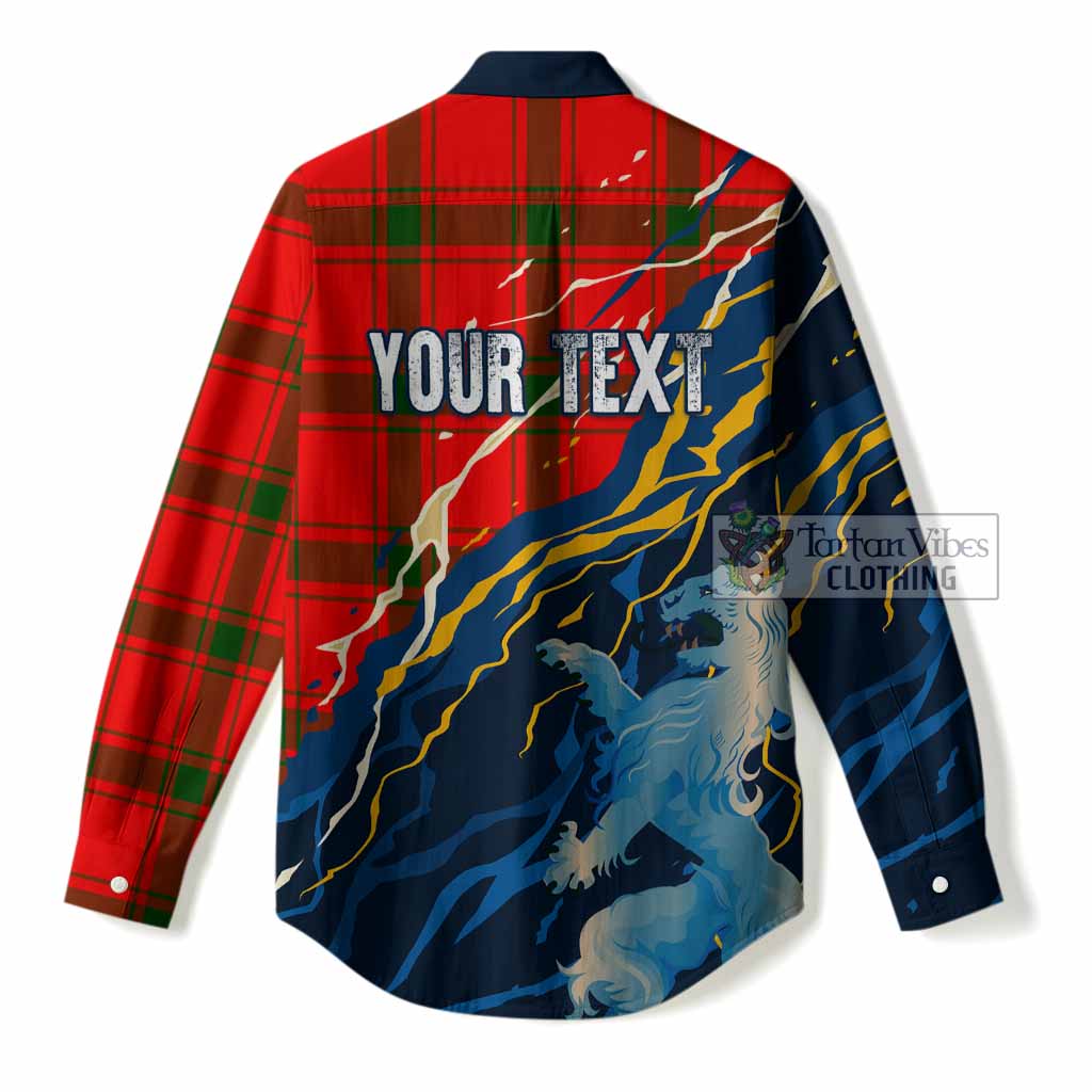 Darroch Scotland Tartan Women Casual Shirt WC2026 Football - We'll Be Coming