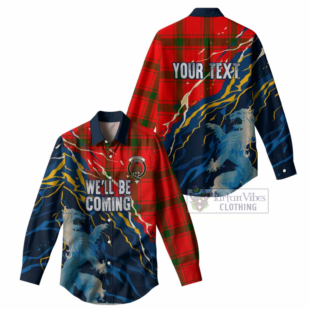 Darroch Scotland Tartan Women Casual Shirt WC2026 Football - We'll Be Coming