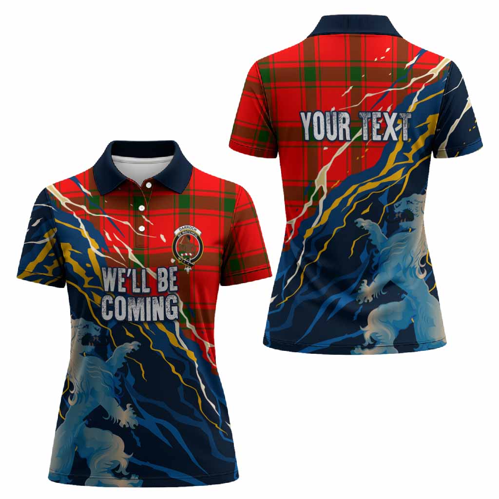Darroch Scotland Tartan Women Polo Shirt WC2026 Football - We'll Be Coming
