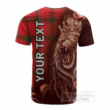 Darroch Tartan Cotton T-shirt Roaring Lion Heritage