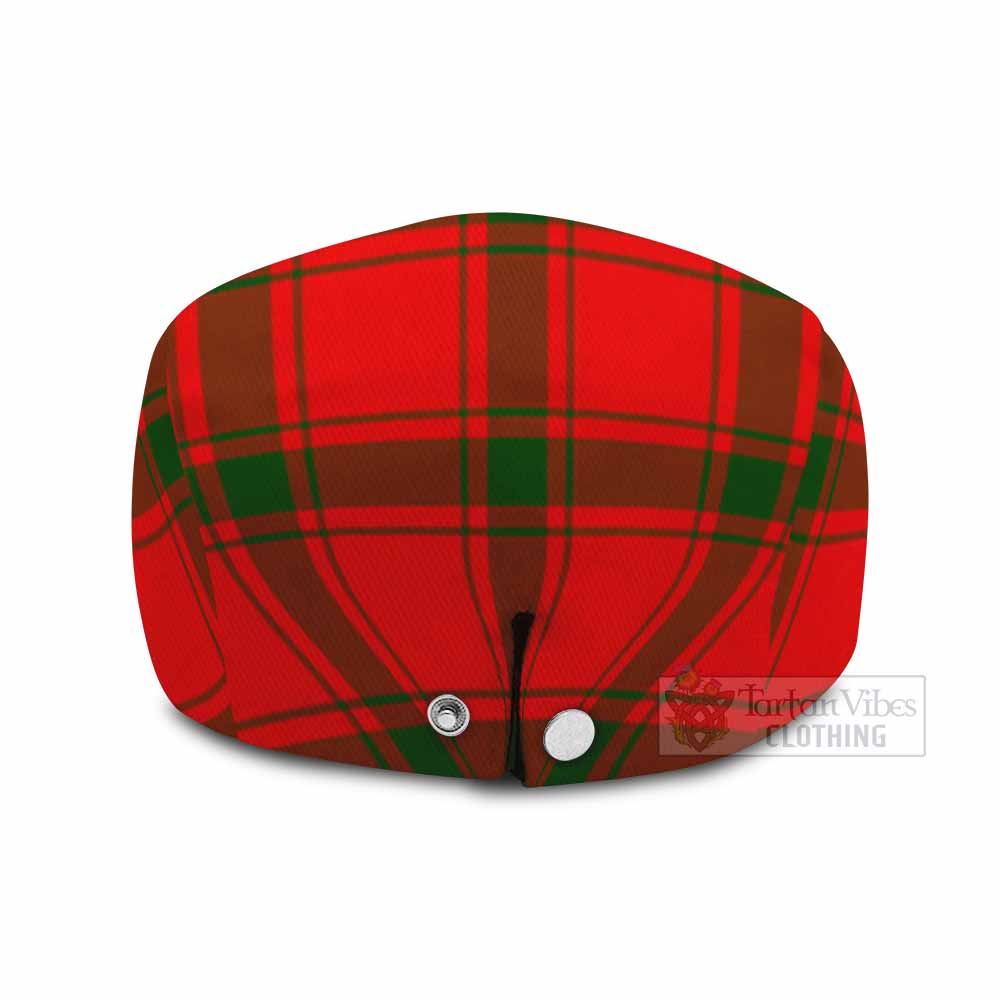 Darroch Tartan Jeff Cap, Tartan Flat Cap