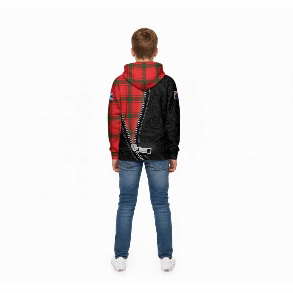 Darroch Tartan Kid Hoodie New Zealand Pattern Unique Zipper Stylized