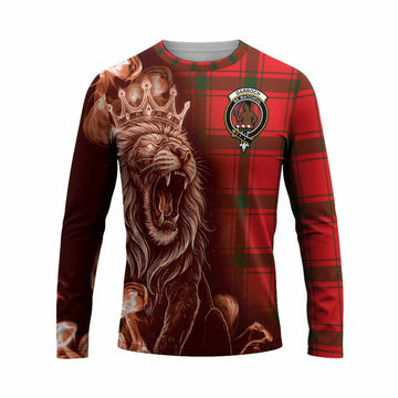 Darroch Tartan Long Sleeve T-Shirt Roaring Lion Heritage