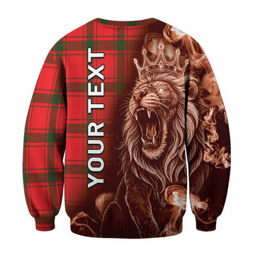 Darroch Tartan Sweatshirt Roaring Lion Heritage