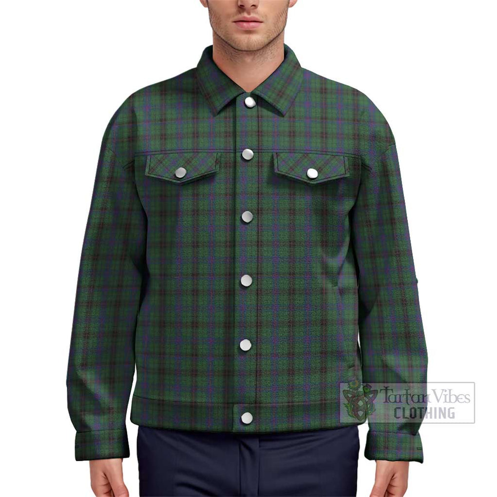 Davidson Tartan Unisex Lapel Cotton Jacket Unisex - Tartan Vibes Clothing