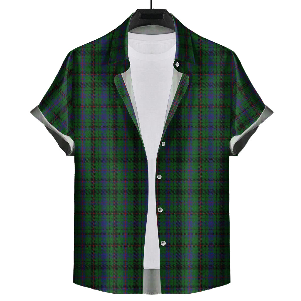 davidson-tartan-short-sleeve-button-down-shirt