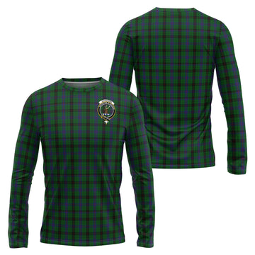 davidson-tartan-long-sleeve-t-shirt-with-family-crest