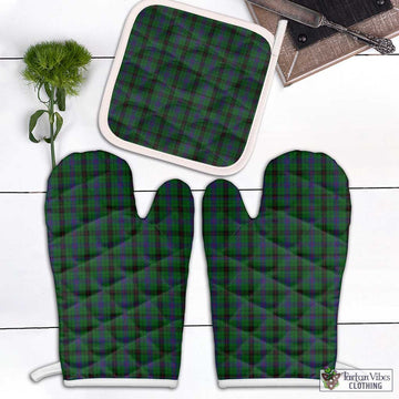 Davidson Tartan Combo Oven Mitt & Pot-Holder Combo 1 Oven Mitt & 1 Pot-Holder White - Tartan Vibes Clothing
