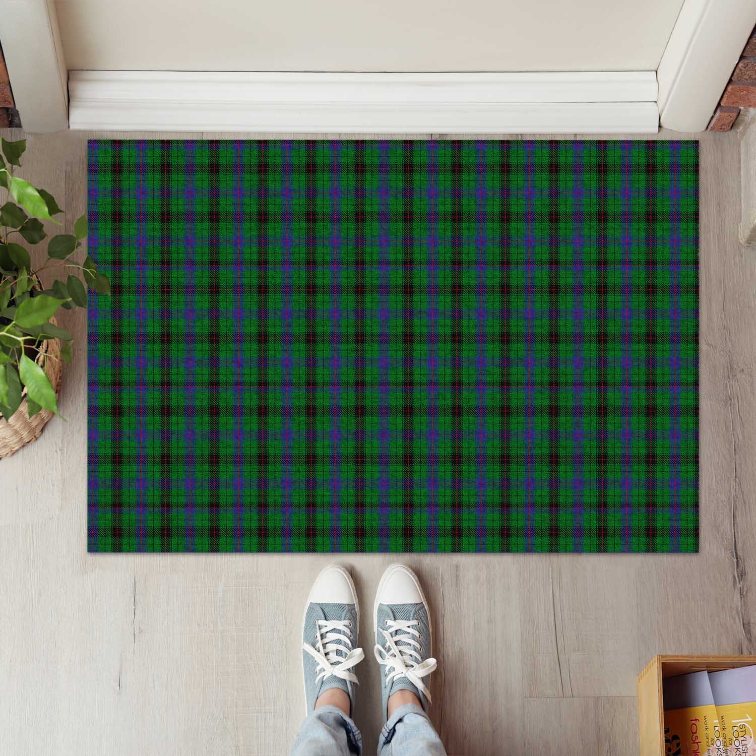 Davidson Tartan Door Mat - Tartanvibesclothing