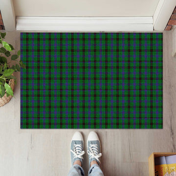 Davidson Tartan Rubber Doormat