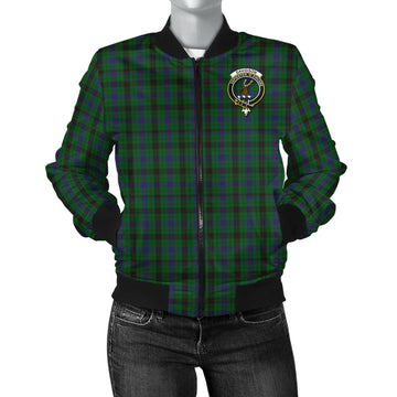 Davidson Tartan Bomber Jacket with Family Crest