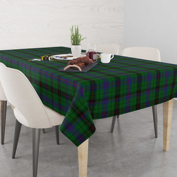 Davidson Tatan Tablecloth with Family Crest