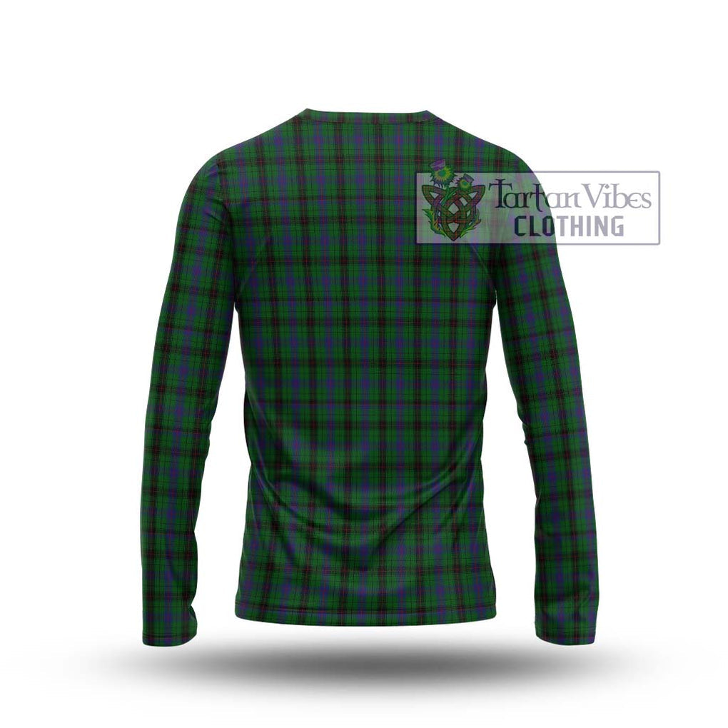 Davidson Tartan Long Sleeve T-Shirt with Family Crest DNA In Me Style - Tartanvibesclothing Shop