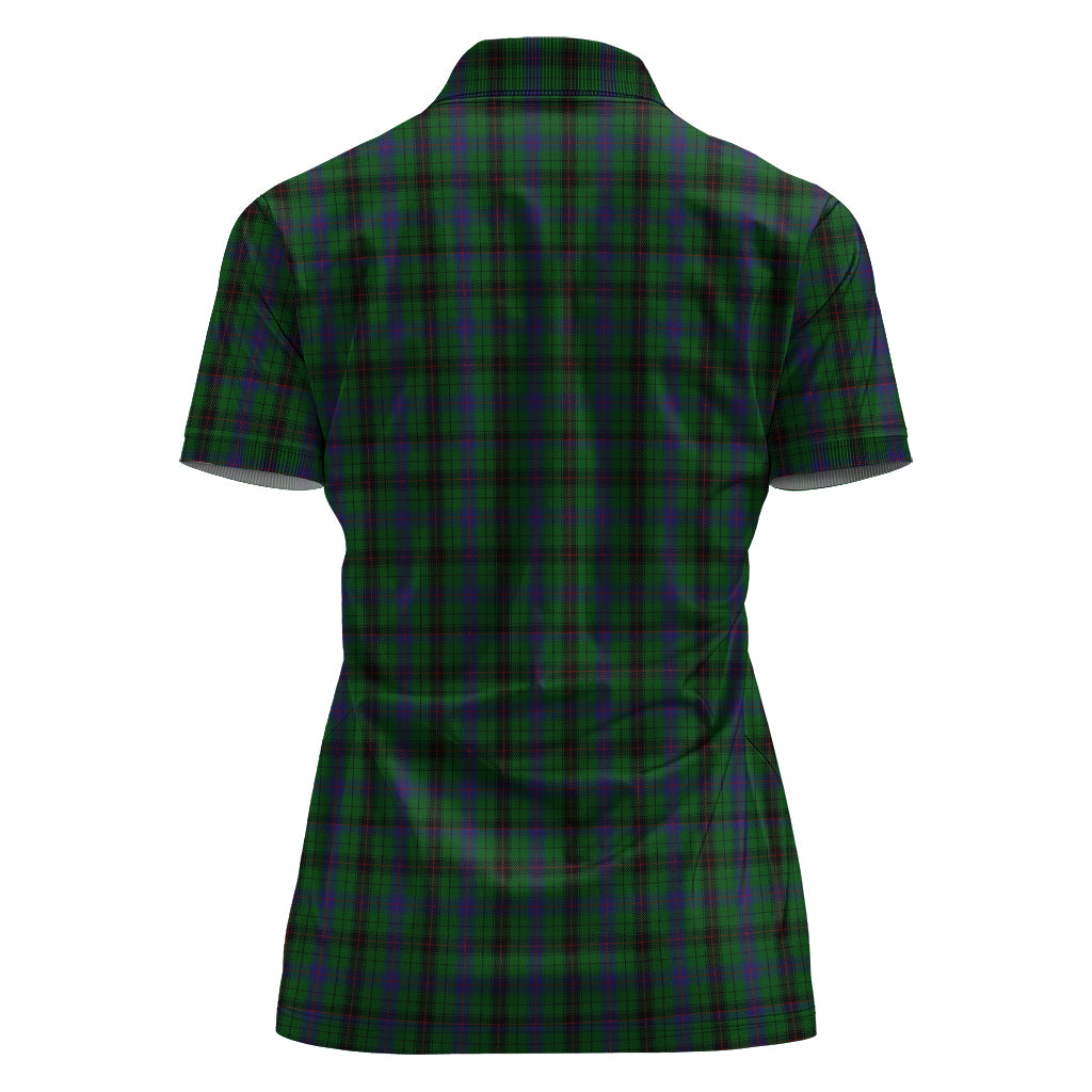 davidson-tartan-polo-shirt-for-women