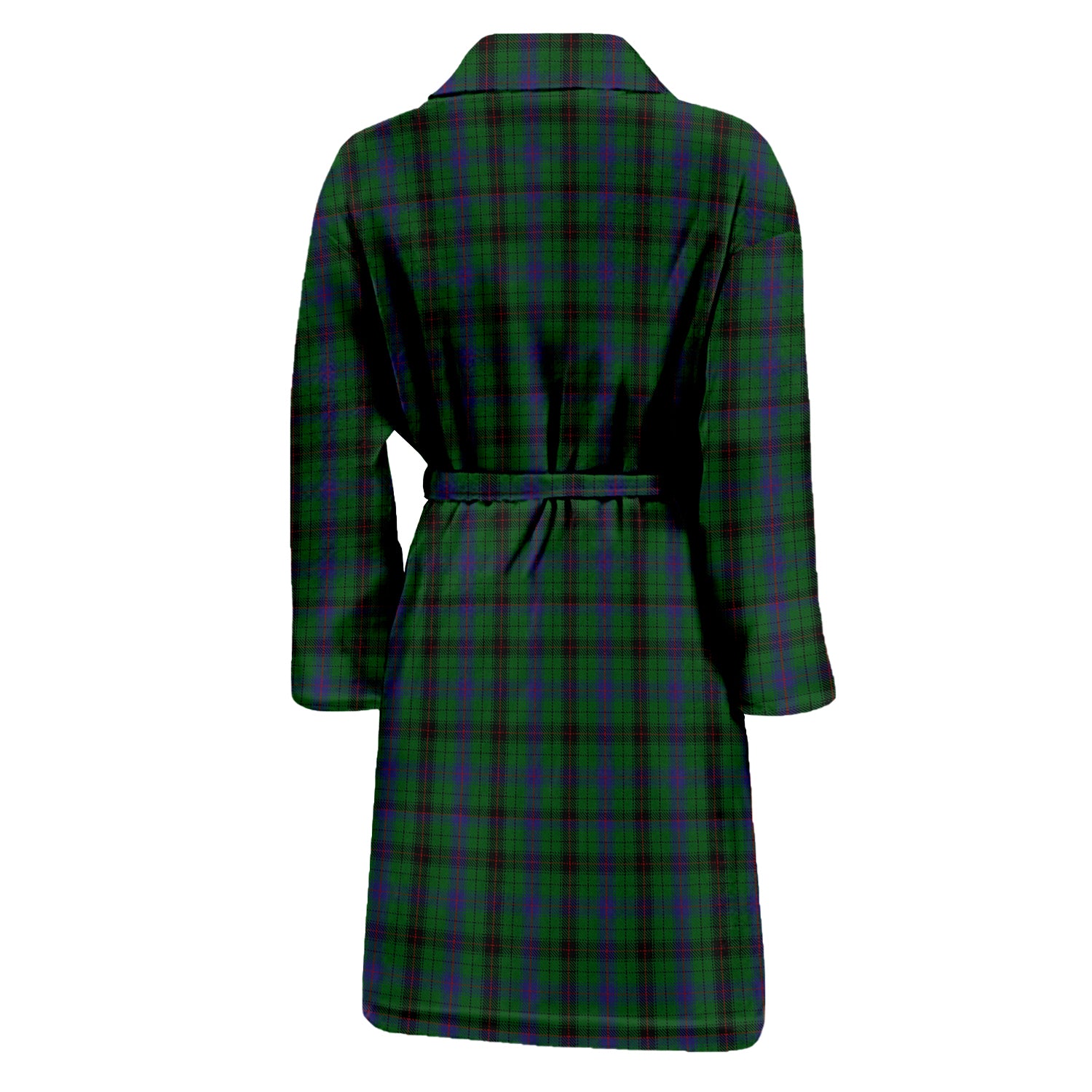 Davidson Tartan Bathrobe with Family Crest - Tartan Vibes Clothing