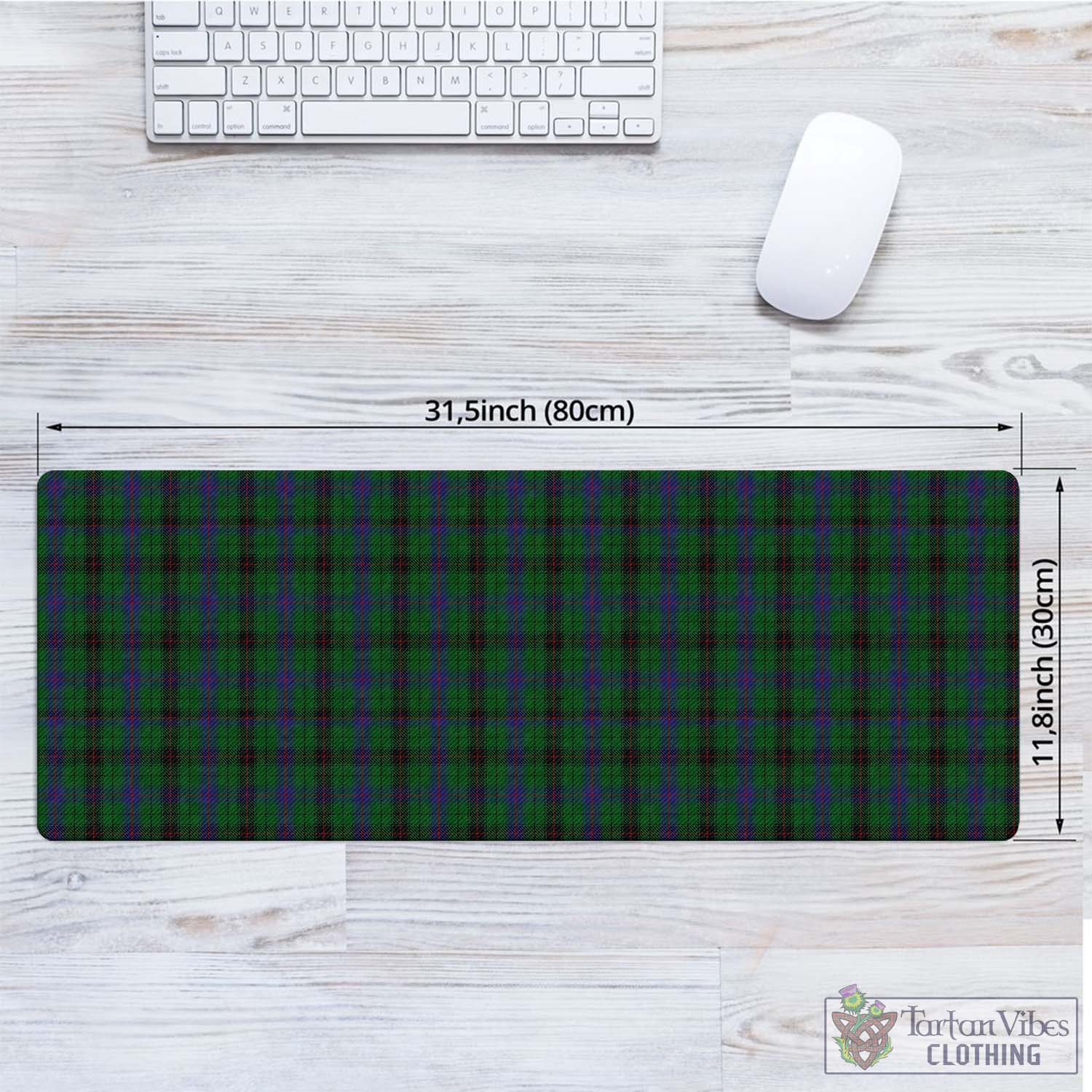 Tartan Vibes Clothing Davidson Tartan Mouse Pad