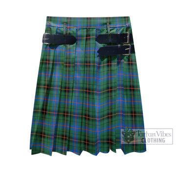 Davidson Ancient Tartan Men's Pleated Skirt - Fashion Casual Retro Scottish Kilt Style