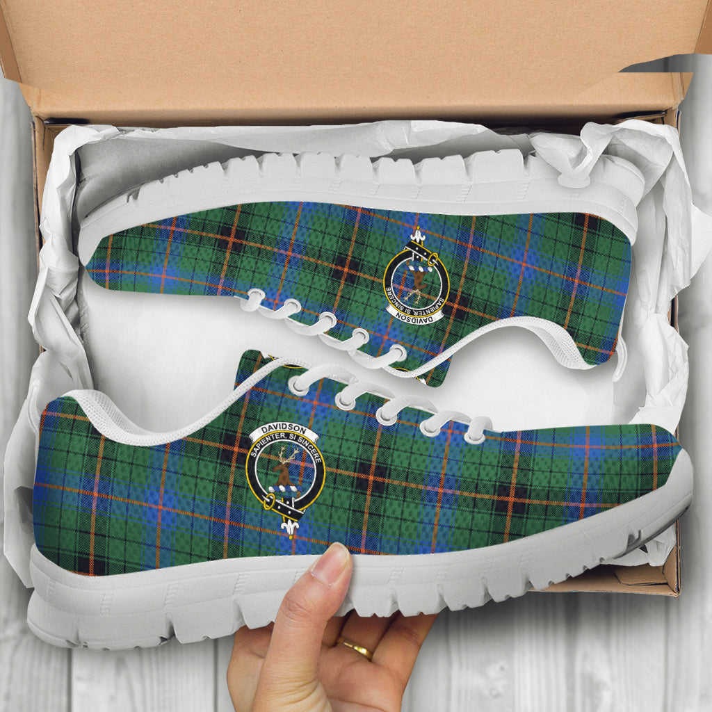 davidson-ancient-tartan-sneakers-with-family-crest