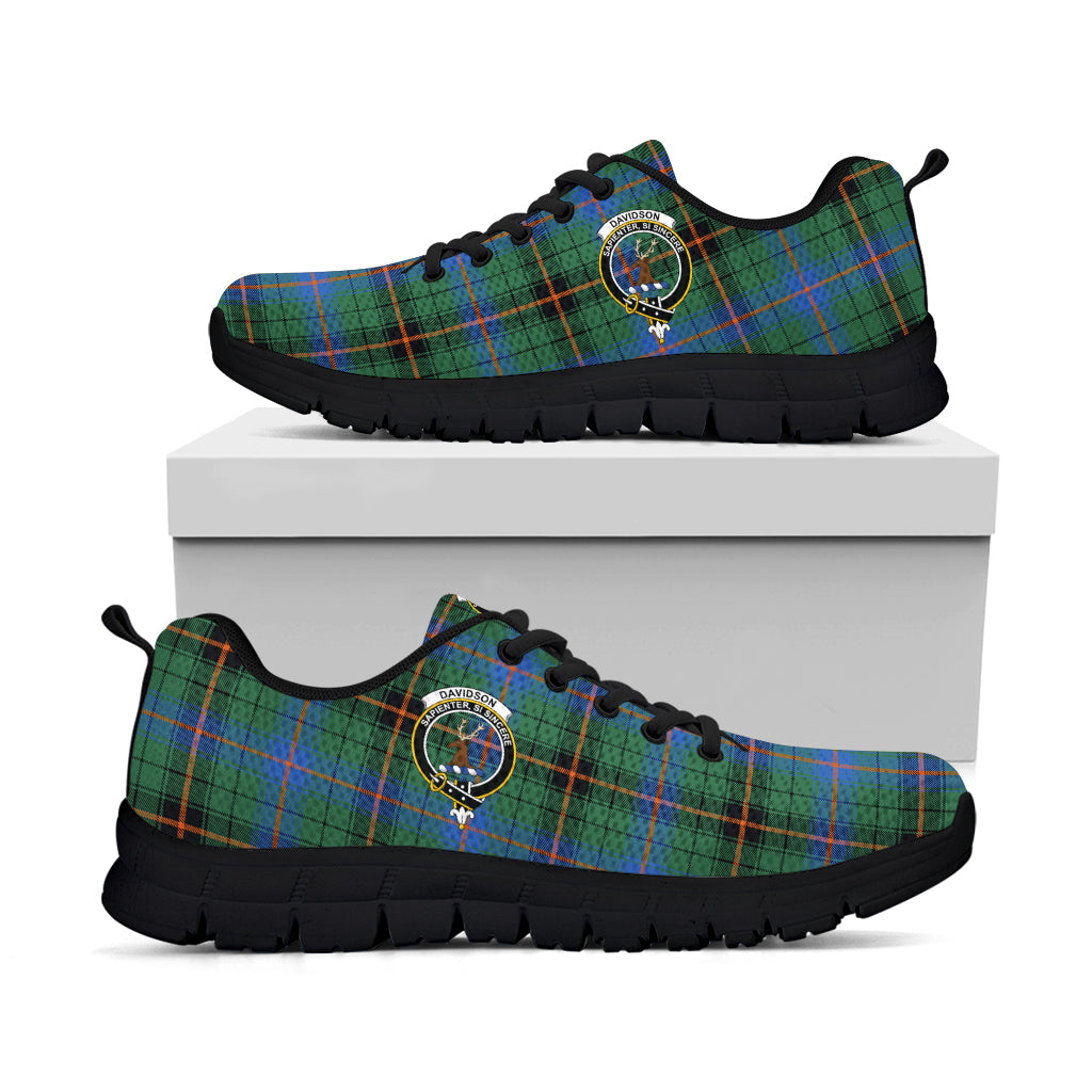 davidson-ancient-tartan-sneakers-with-family-crest