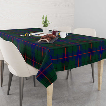 Davidson Modern Tatan Tablecloth with Family Crest