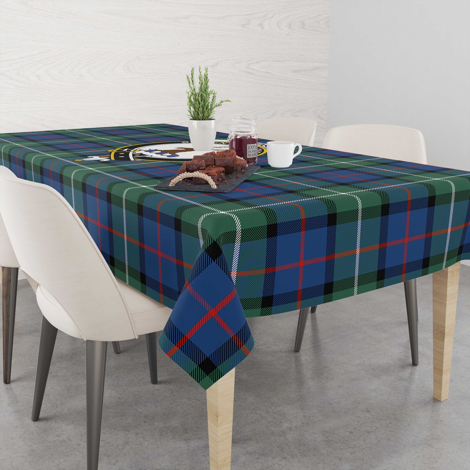 davidson-of-tulloch-tatan-tablecloth-with-family-crest