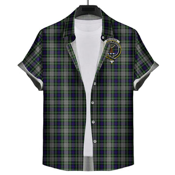 davidson-of-tulloch-dress-tartan-short-sleeve-button-down-shirt-with-family-crest