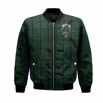 Davidson Tartan Accent Bomber Jacket with Family Crest