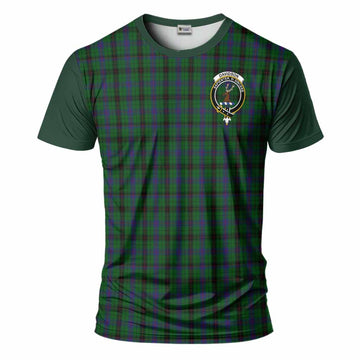 Davidson Tartan Accent T-Shirt with Family Crest
