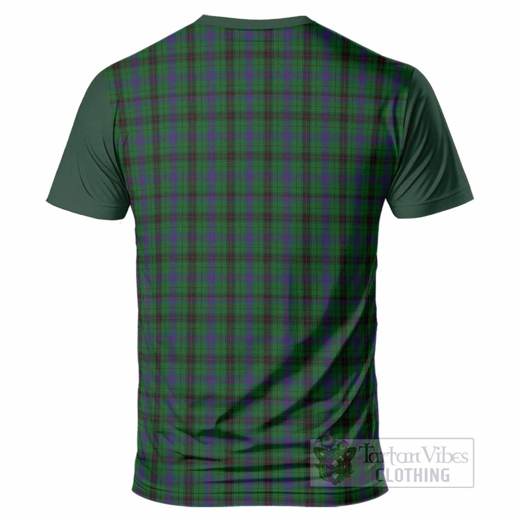 Davidson Tartan Accent T-Shirt with Family Crest