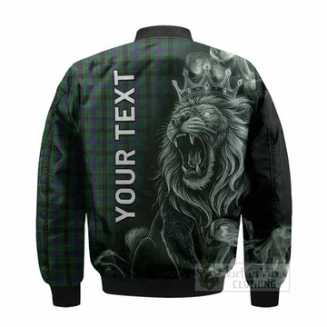 Davidson Tartan Bomber Jacket Roaring Lion Heritage
