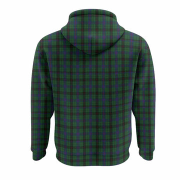 Davidson Tartan Crest Hoodie Ferocious Lion Style