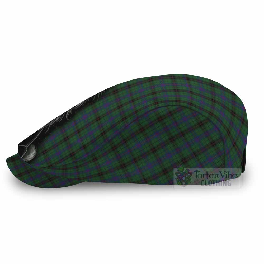 Davidson Tartan Flat Cap, Jeff Cap Roaring Lion Heritage