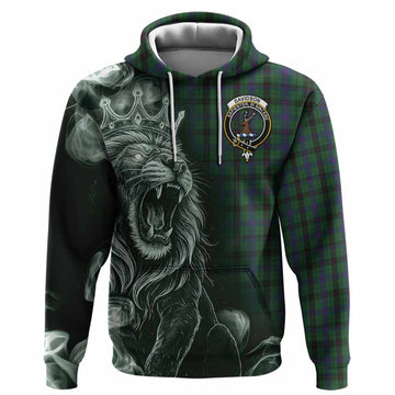Davidson Tartan Hoodie Roaring Lion Heritage