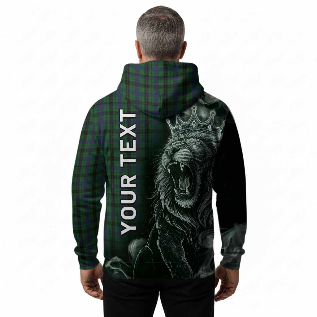 Davidson Tartan Hoodie Roaring Lion Heritage