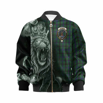 Davidson Tartan Kid Bomber Jacket Roaring Lion Heritage