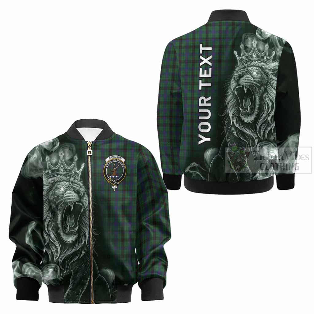 Davidson Tartan Kid Bomber Jacket Roaring Lion Heritage