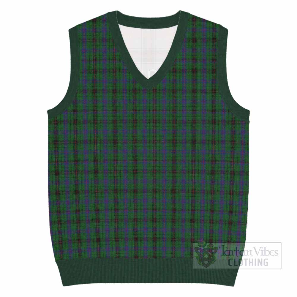 Davidson Tartan Knitted V-Neck Vest - Tartan Vibes Clothing