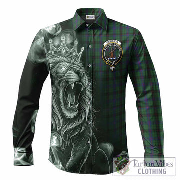 Davidson Tartan Long Sleeve Button Shirts Roaring Lion Heritage