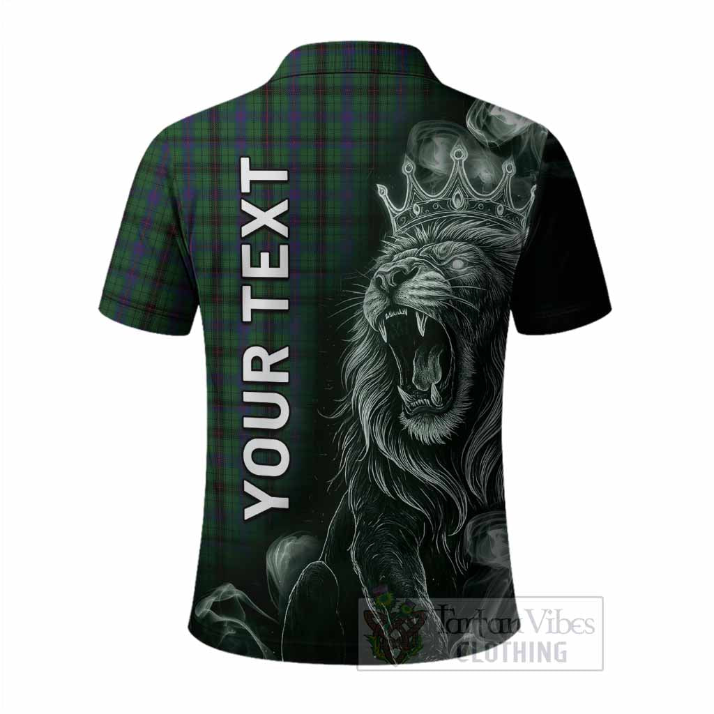 Davidson Tartan Polo Shirt Roaring Lion Heritage