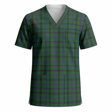 Davidson Tartan Scrub Top - Tartan Vibes Clothing