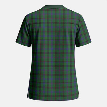 Davidson Tartan Scrub Top - Tartan Vibes Clothing