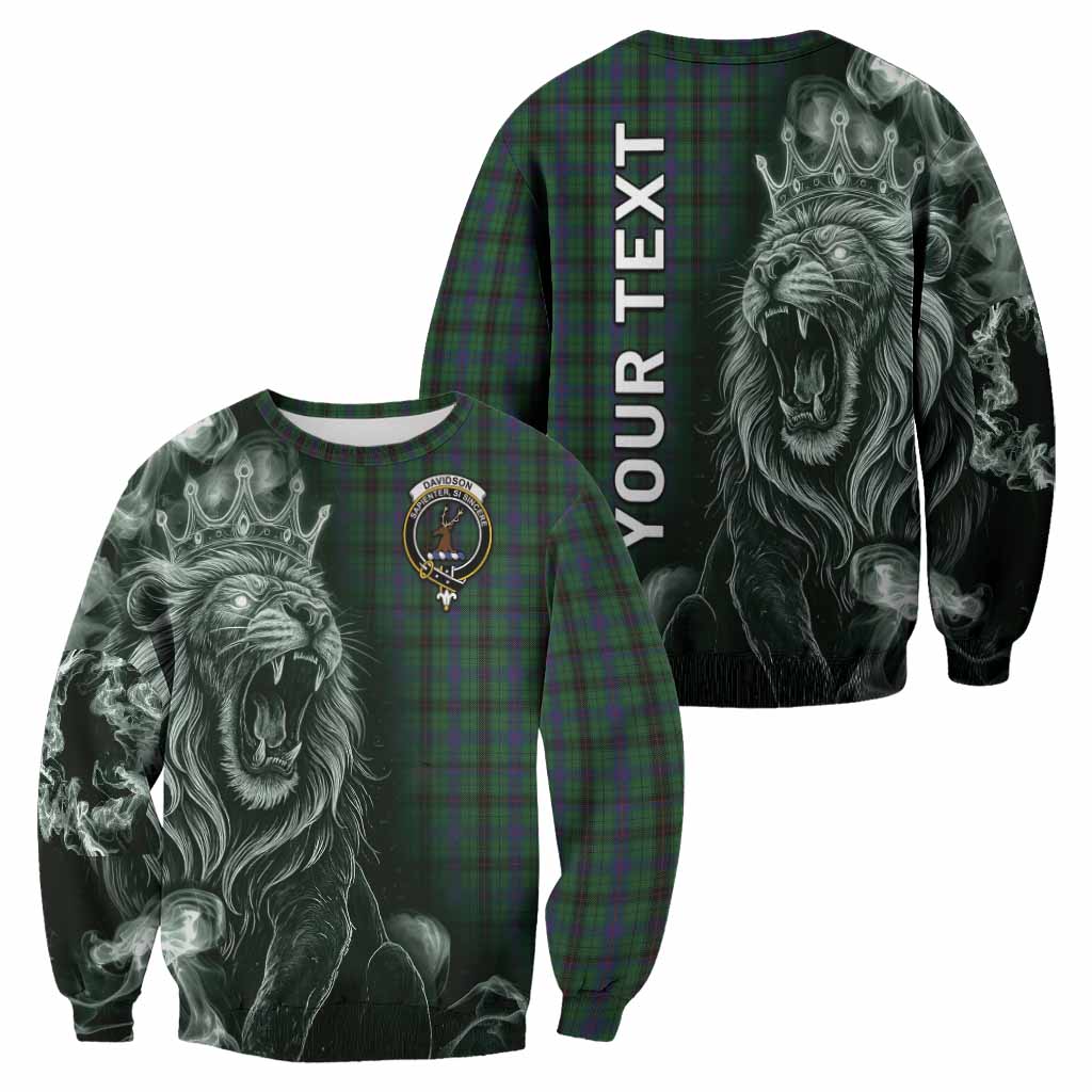 Davidson Tartan Sweatshirt Roaring Lion Heritage