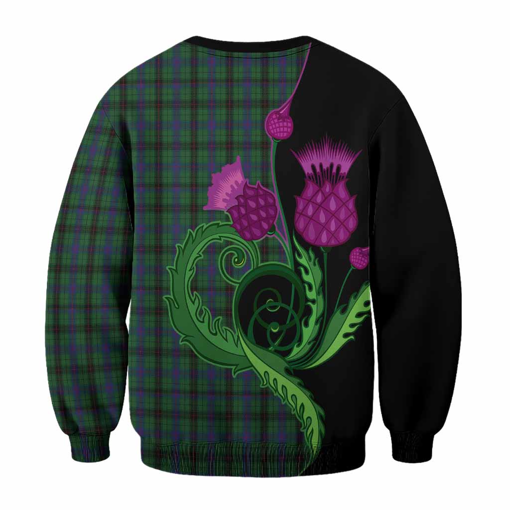 Davidson Tartan Sweatshirt Traditional Scottish Thistle