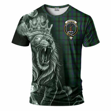 Davidson Tartan T-Shirt Roaring Lion Heritage