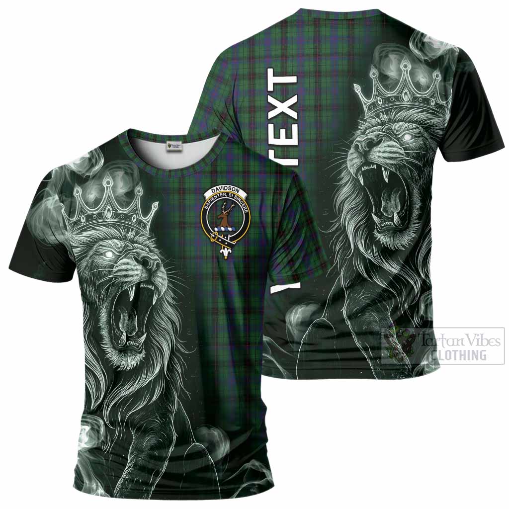 Davidson Tartan T-Shirt Roaring Lion Heritage
