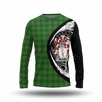 Davoren Irish Clan Long Sleeve T-Shirt Celtic Circle Style