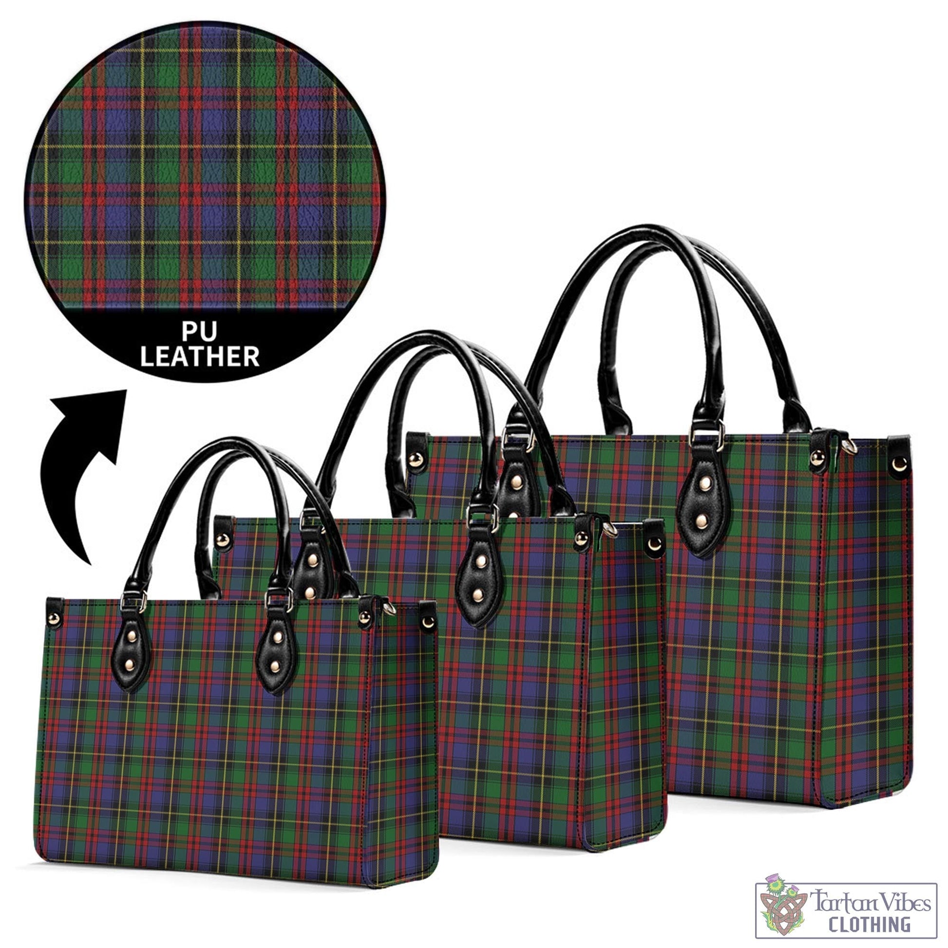 Deas Tartan Luxury Leather Handbags - Tartan Vibes Clothing
