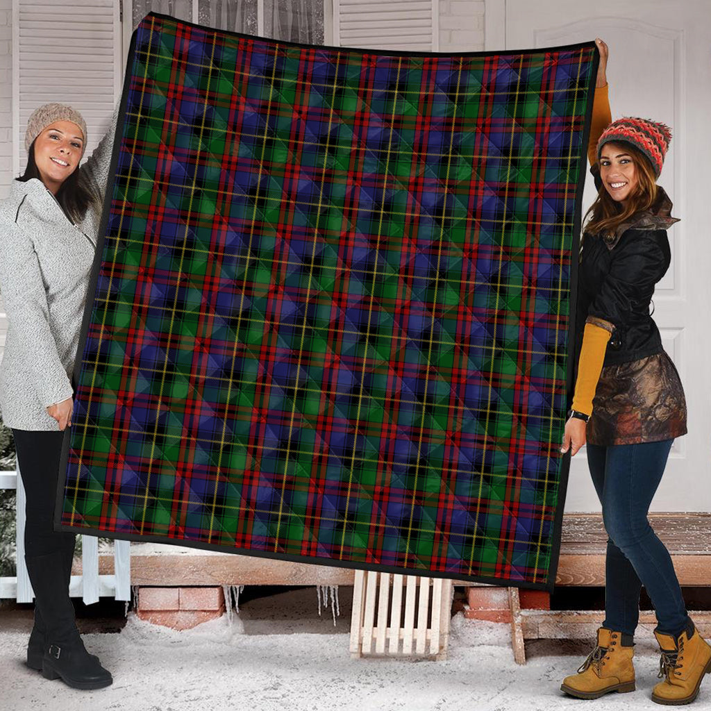 Deas Tartan Quilt Super King Quilt 91" x 110" - Tartan Vibes Clothing