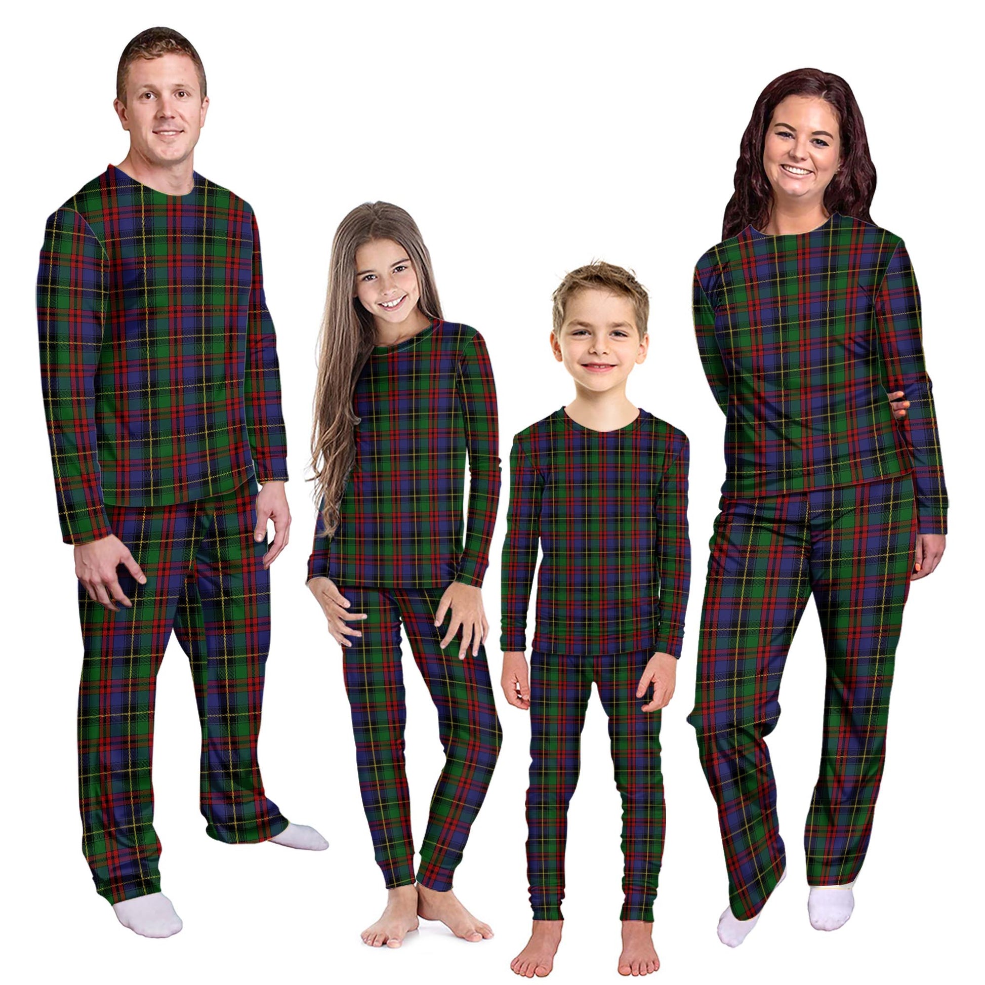 Deas Tartan Pajamas Family Set Kid - Tartan Vibes Clothing